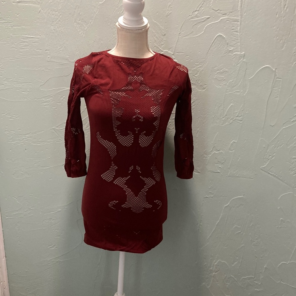 NWT Free people intimate M/L
Maroon